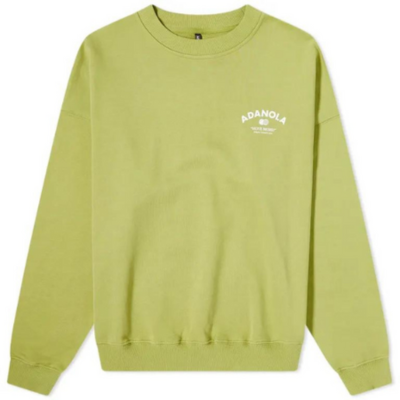 Adanola Lime Green Sweatshirt