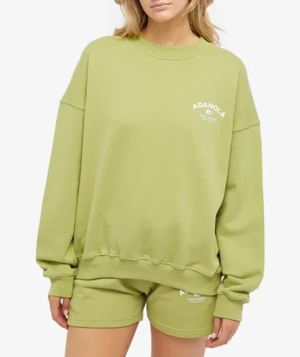 Adanola Lime Green Sweatshirt