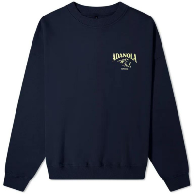 Adanola Navy Blue Oversized Sweatshirt