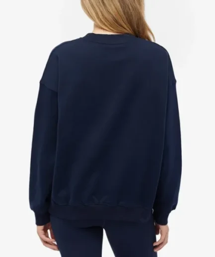 Adanola Navy Blue Oversized Sweatshirt