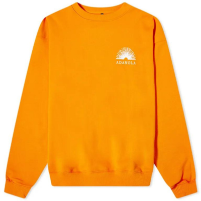 Adanola Orange Sweatshirt