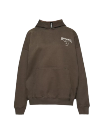 Adanola Oversized Brown Hoodie